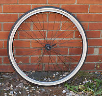 650B Bicycle front wheel