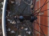 650B Bicycle front wheel