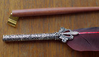 Two dip pens with 2 sets of nibs