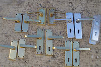 a box of door handles